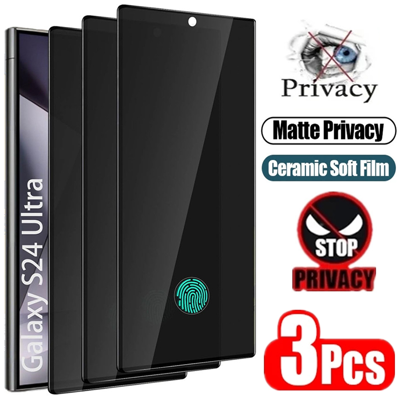 Matte Anti Glare Screen - 3Pcs Matte Ceramic Privacy Screen Protector