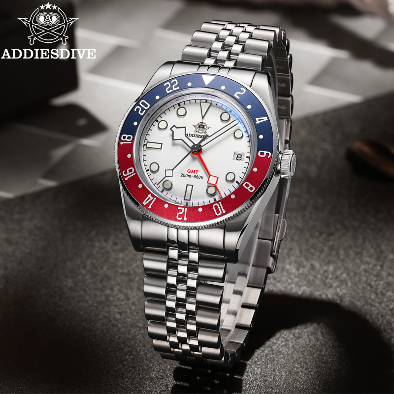 ADDIESDIVE 39mm Men's Quartz W - Anti Blue Light Film 评论和价格