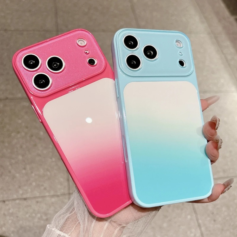 Candy Color Gradation Phone Ca - Camera Lens Protector 评论和价格