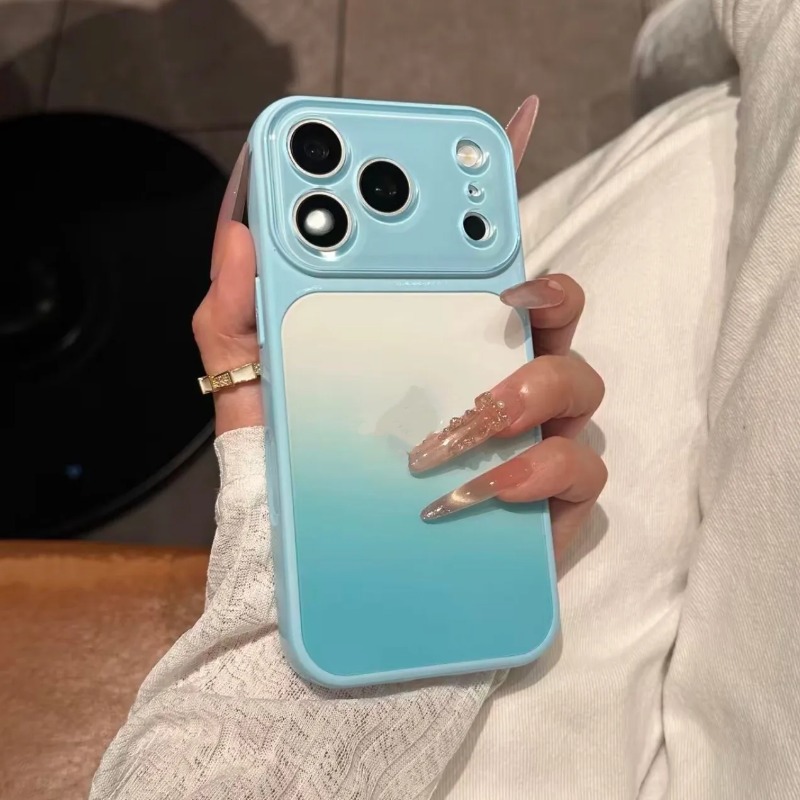 Candy Color Gradation Phone Ca - Camera Lens Protector 评论和价格