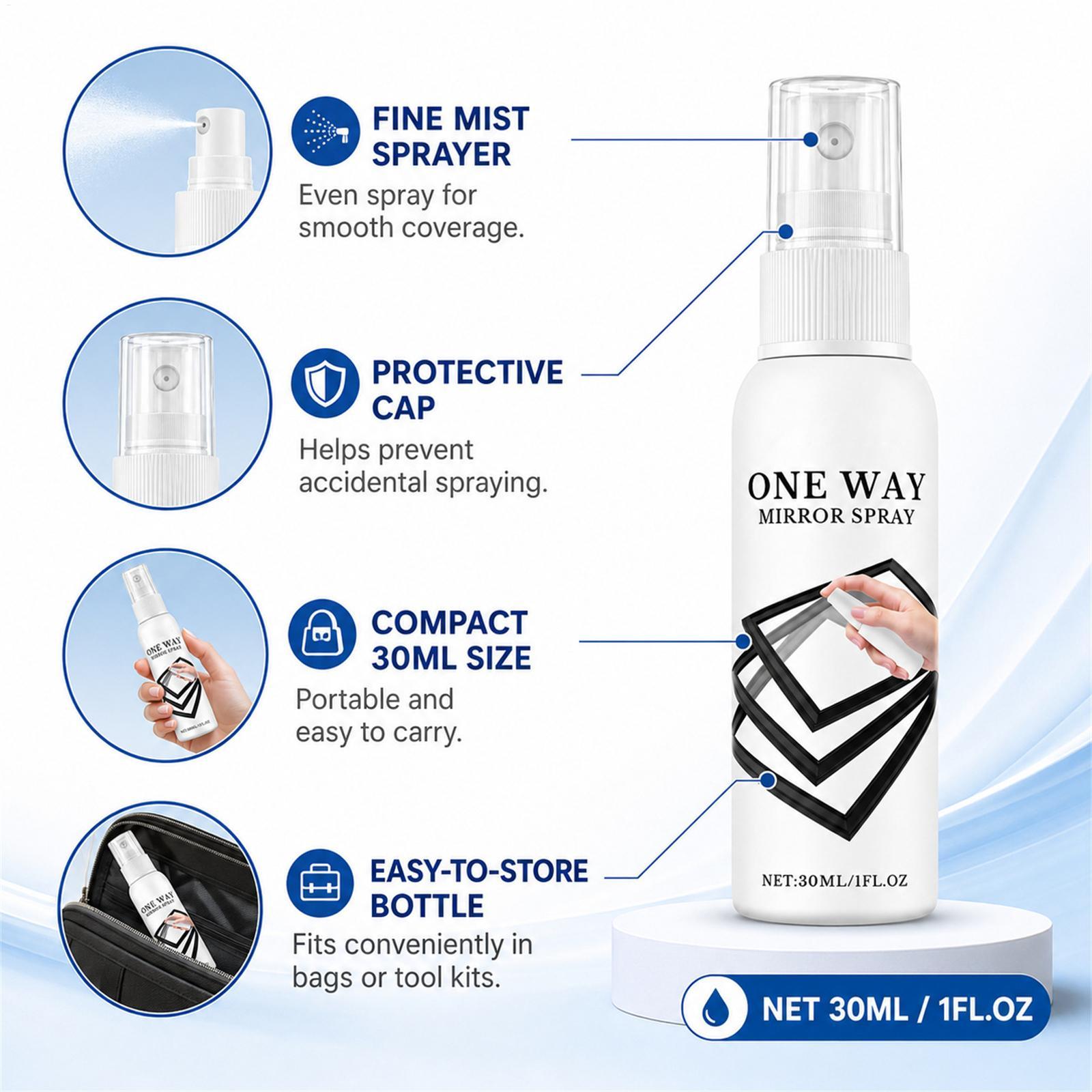 Reflective Window Spray 30ml Q - Privacy Screen Protector 评论和价格