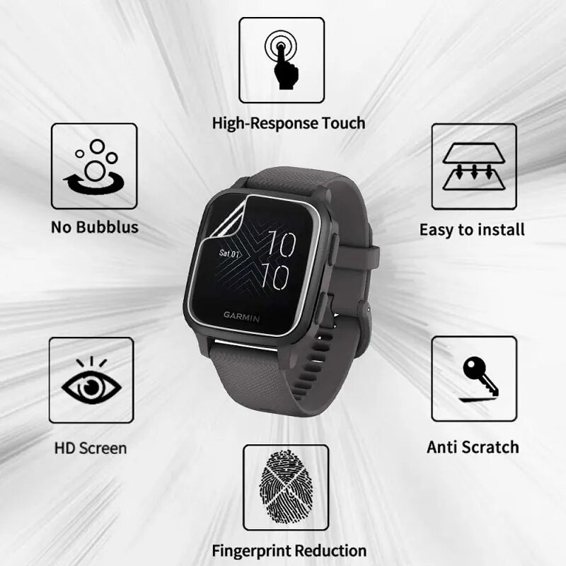 Soft Hydrogel Film For Garmin  - Hydrogel Screen Protector 评论和价格