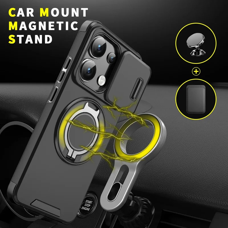 Shockproof Armor Magnetic Brac - Camera Lens Protector 评论和价格