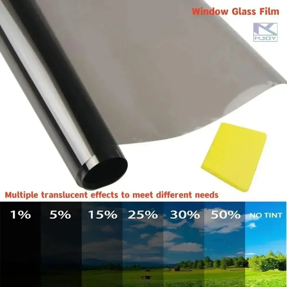 3Mx50CM VLT Black Car Window F - Glass Protector Auto 评论和价格