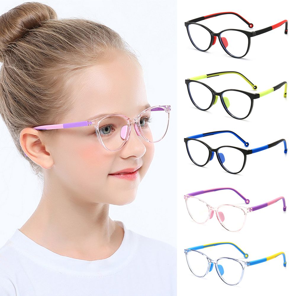 Anti-blue Light Kids Glasses C - Anti Blue Light Film 评论和价格