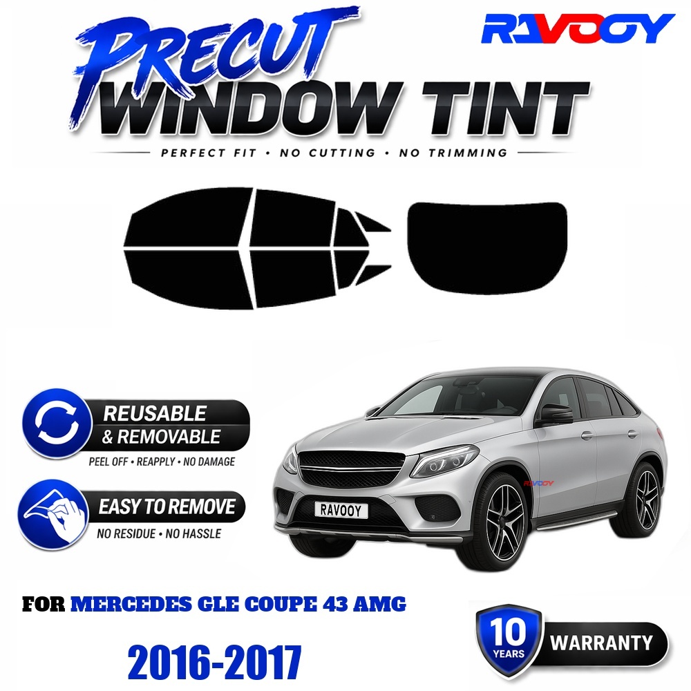 RAVOOY Precut Window Tint, Reu - Air Bubble Remover 评论和价格