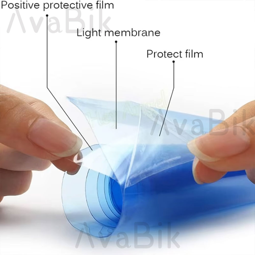 30CM Car Headlight Blue Tint F - Anti Blue Light Film 评论和价格