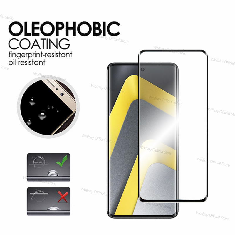 3/2/1 PCS 3D Curved Edge Glass - Curved Edge Screen 评论和价格