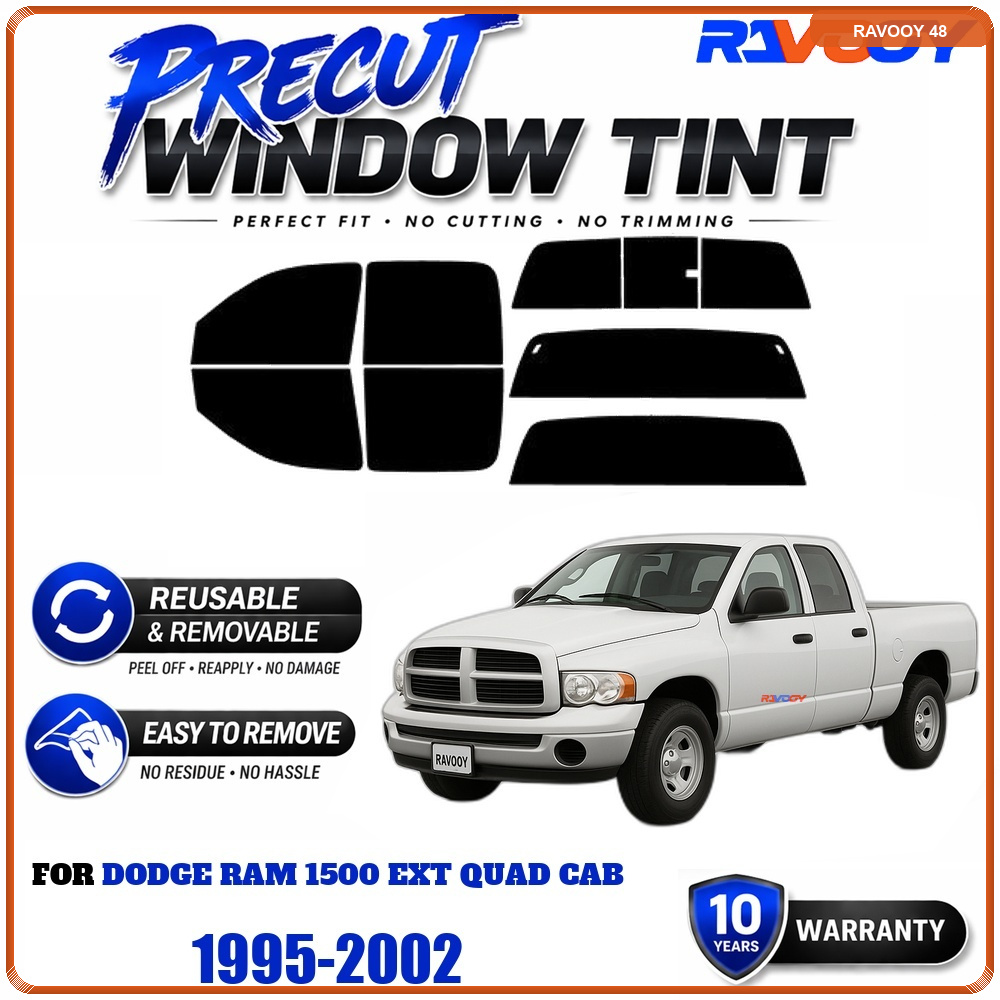 RAVOOY Precut Window Tint, Reu - Air Bubble Remover 评论和价格