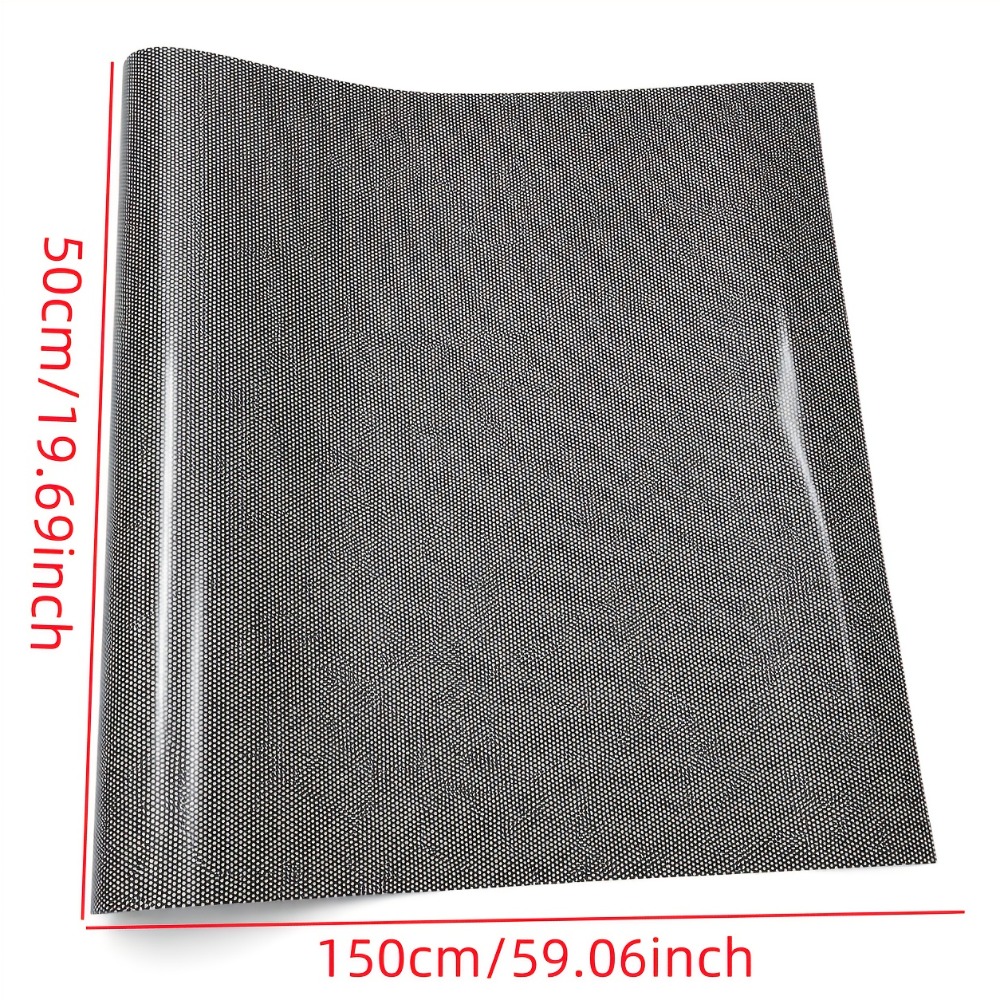 1Roll Black Perforated Vinyl P - Privacy Screen Protector 评论和价格